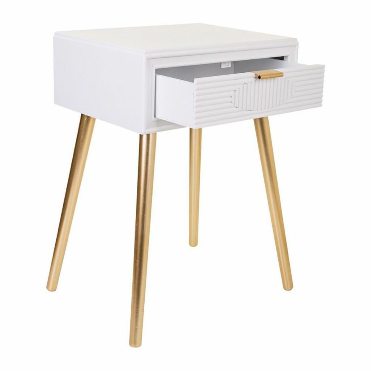 Nightstand Alexandra House Living Golden 39 x 67 x 47 cm-5