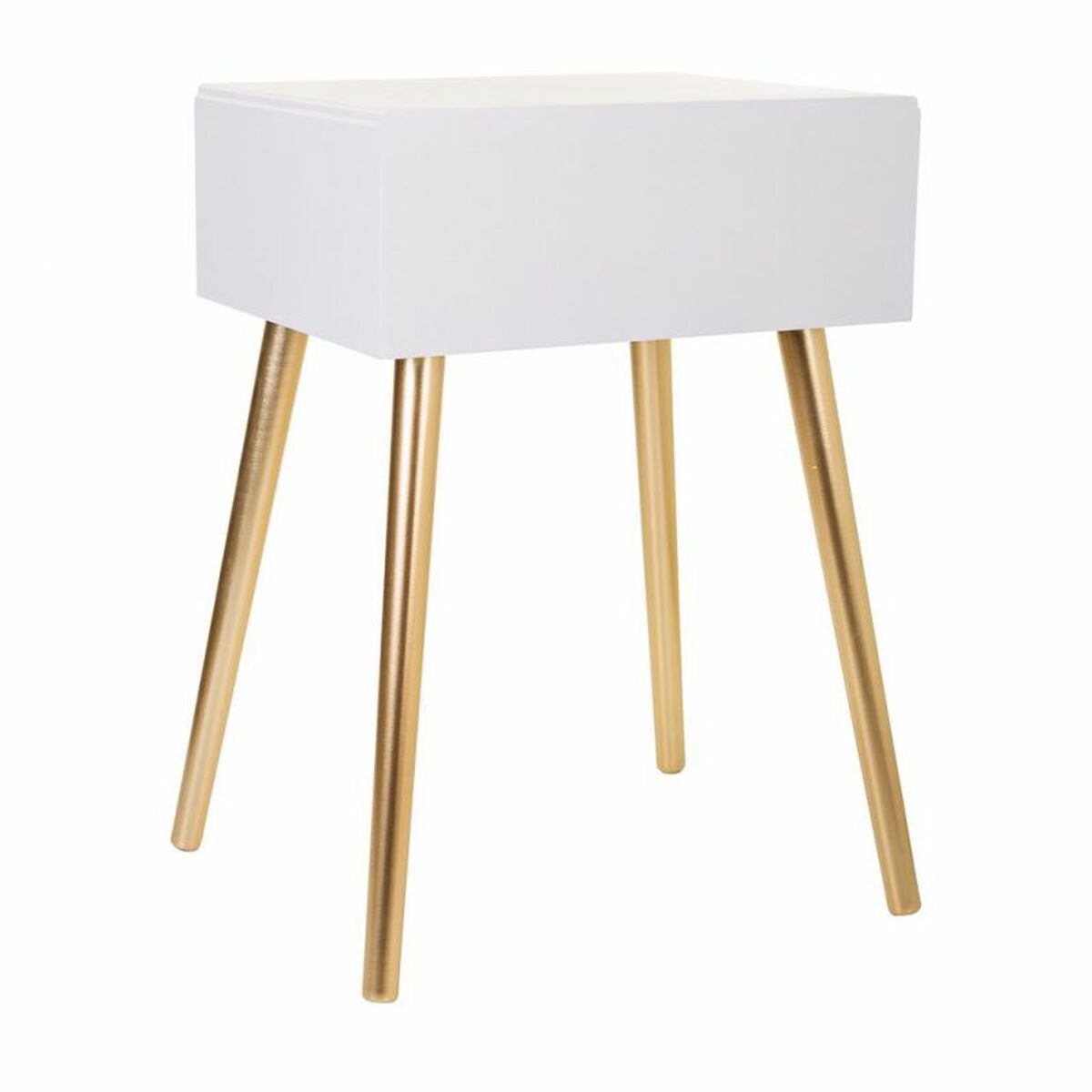 Nightstand Alexandra House Living Golden 39 x 67 x 47 cm-4