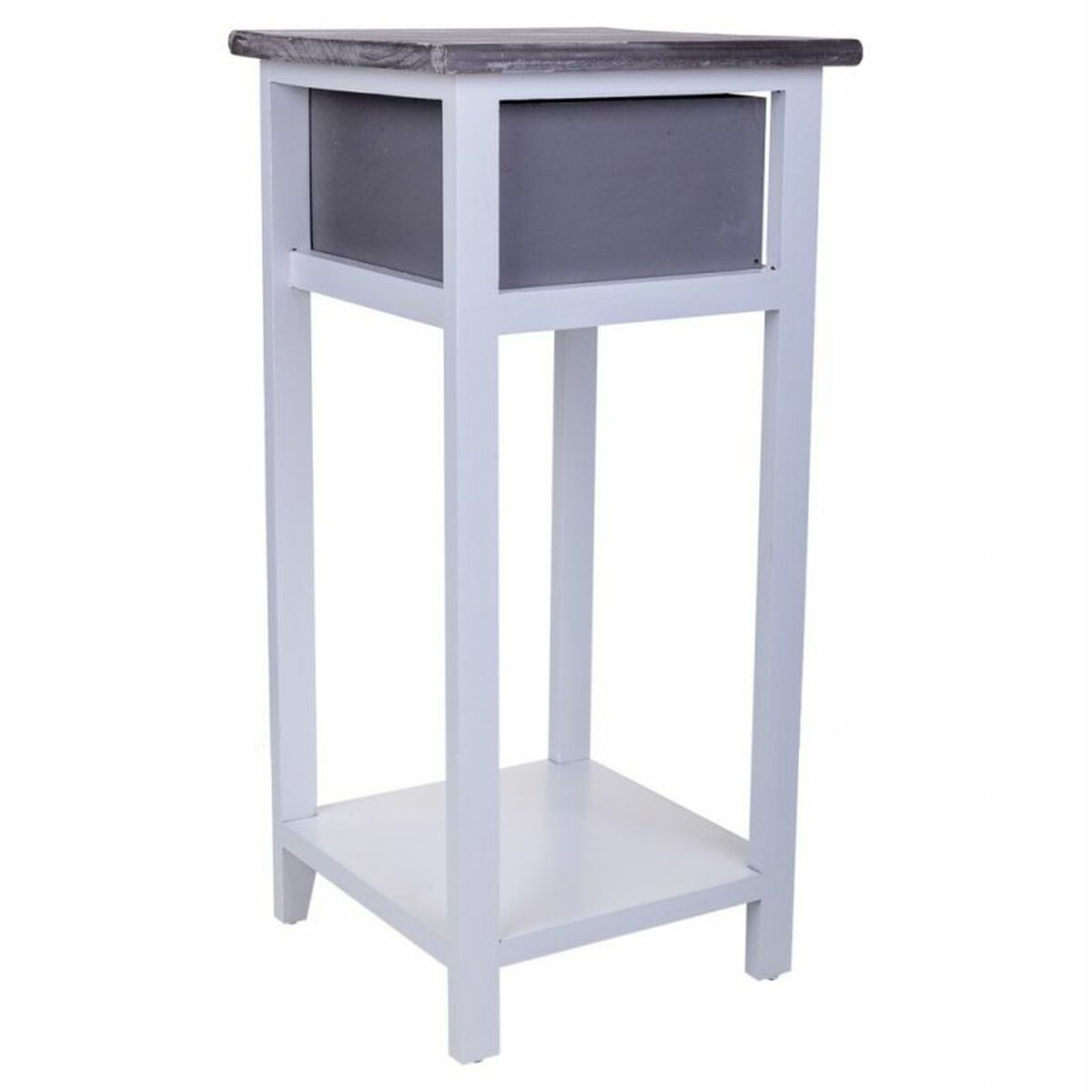 Nightstand Alexandra House Living White 30 x 63 x 30 cm-3