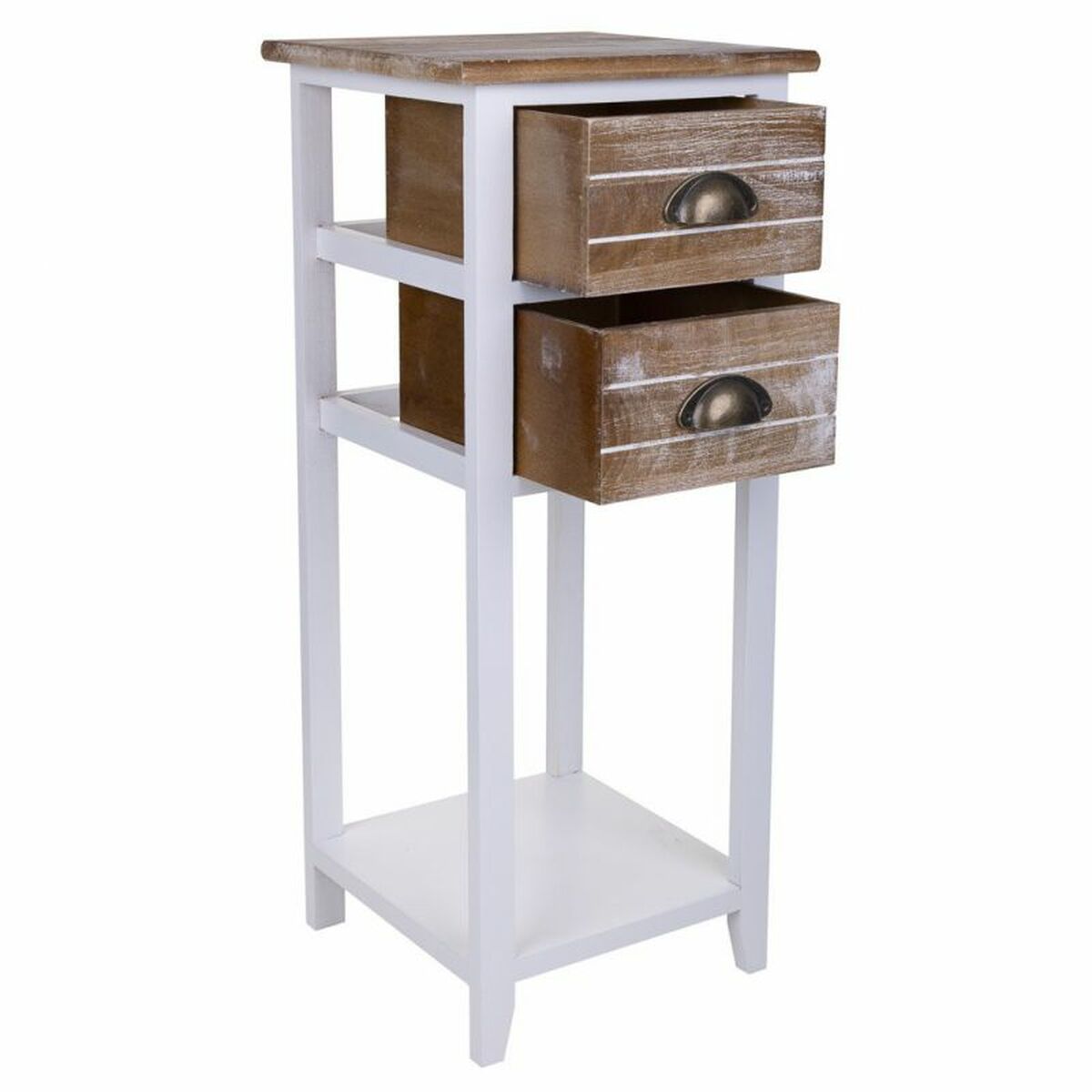 Nightstand Alexandra House Living White 30 x 73 x 30 cm-6