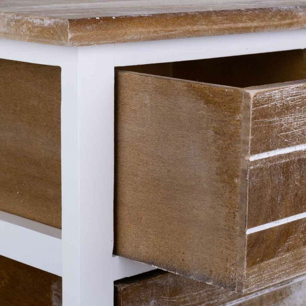 Nightstand Alexandra House Living White 30 x 73 x 30 cm-2