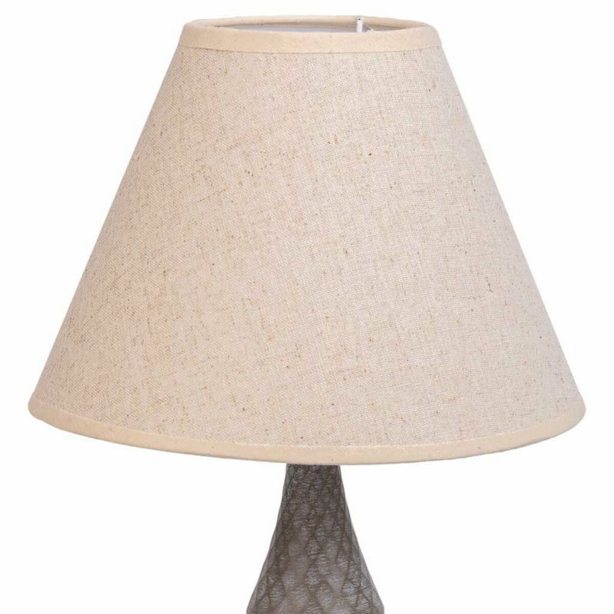 Desk lamp Alexandra House Living White Grey Metal Cloth 220-240 V 23 x 46 x 23 cm-5