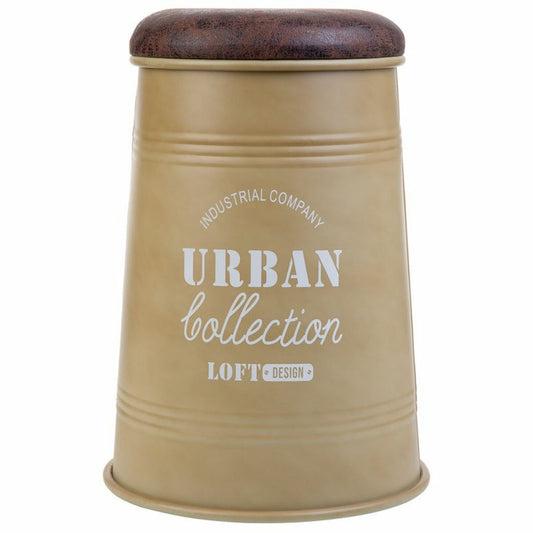 Stool Alexandra House Living Green Polyurethane Metal Particleboard 47 x 27 x 33 cm-0