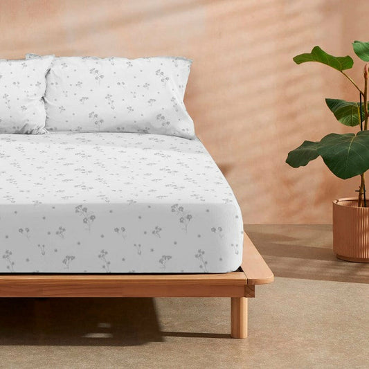 Fitted bottom sheet Decolores Utrech Multicolour 140 x 200 cm-0