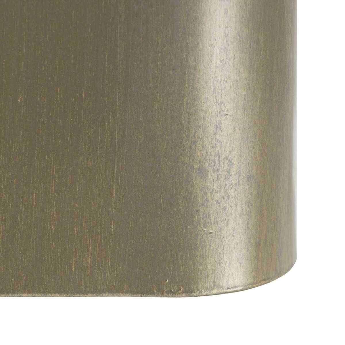 Side table Crystal Black Golden Metal 40 x 40 x 45 cm-1