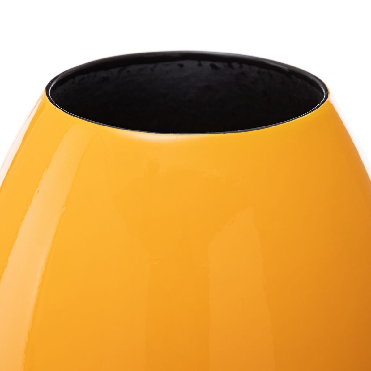 Vase 21,5 x 21,5 x 36 cm Ceramic Yellow-3