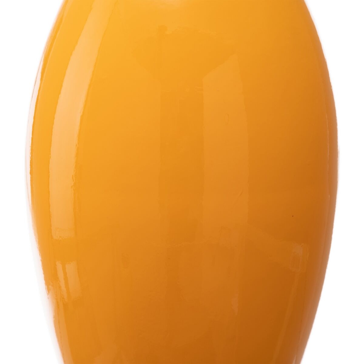 Vase 21,5 x 21,5 x 36 cm Ceramic Yellow-2