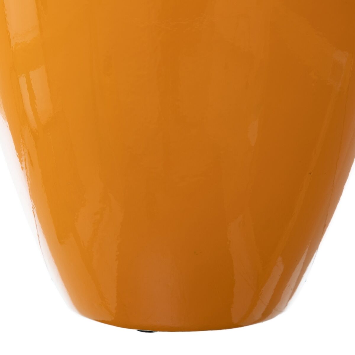 Vase 21,5 x 21,5 x 36 cm Ceramic Yellow-1