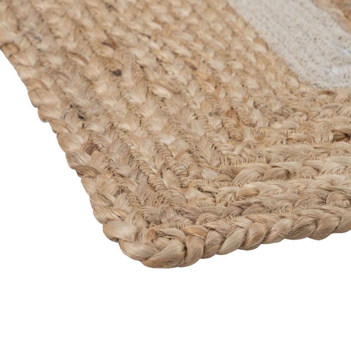 Carpet Natural White Jute 170 x 70 cm-1