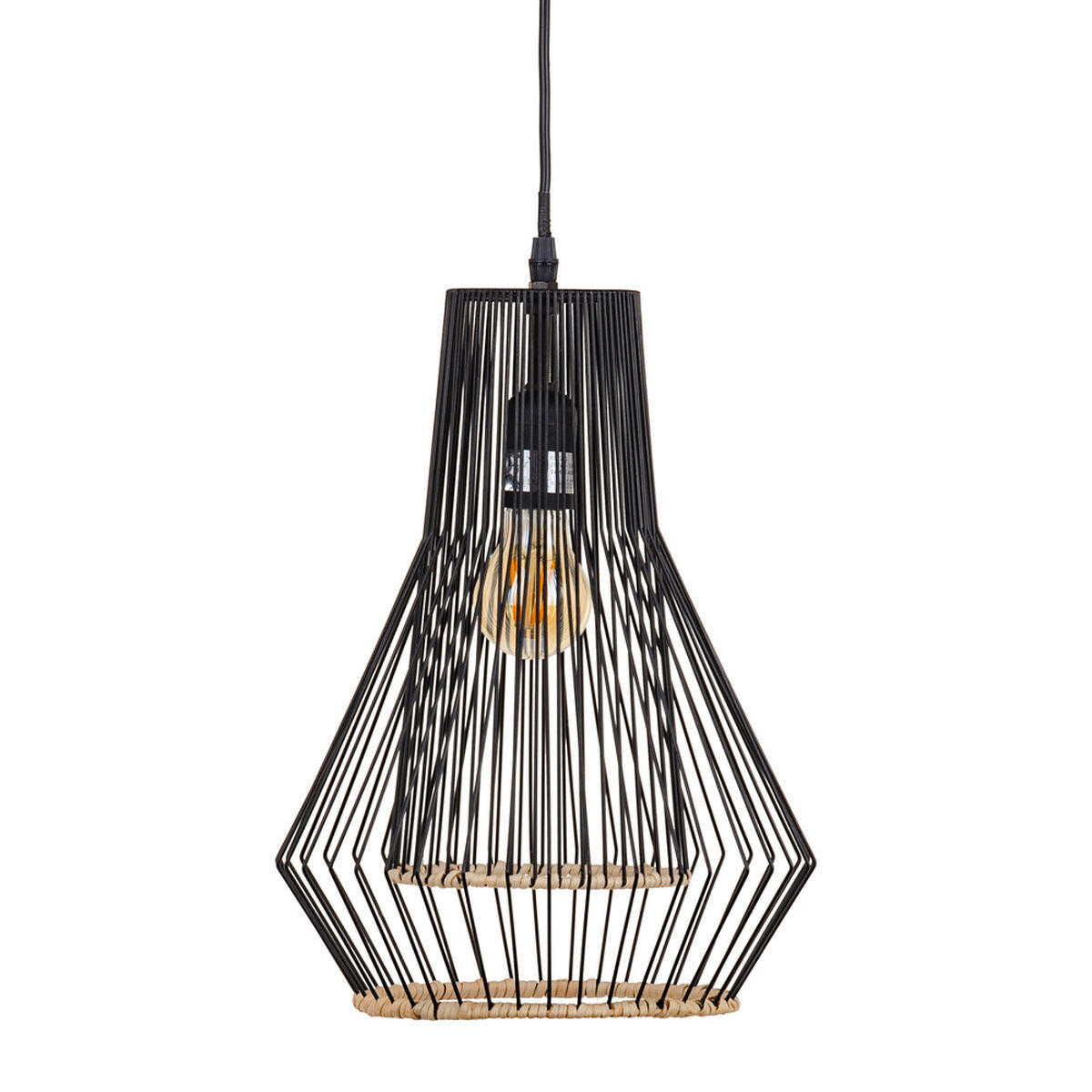 Ceiling Light 28 x 28 x 36 cm Metal White Ø 28 cm-0