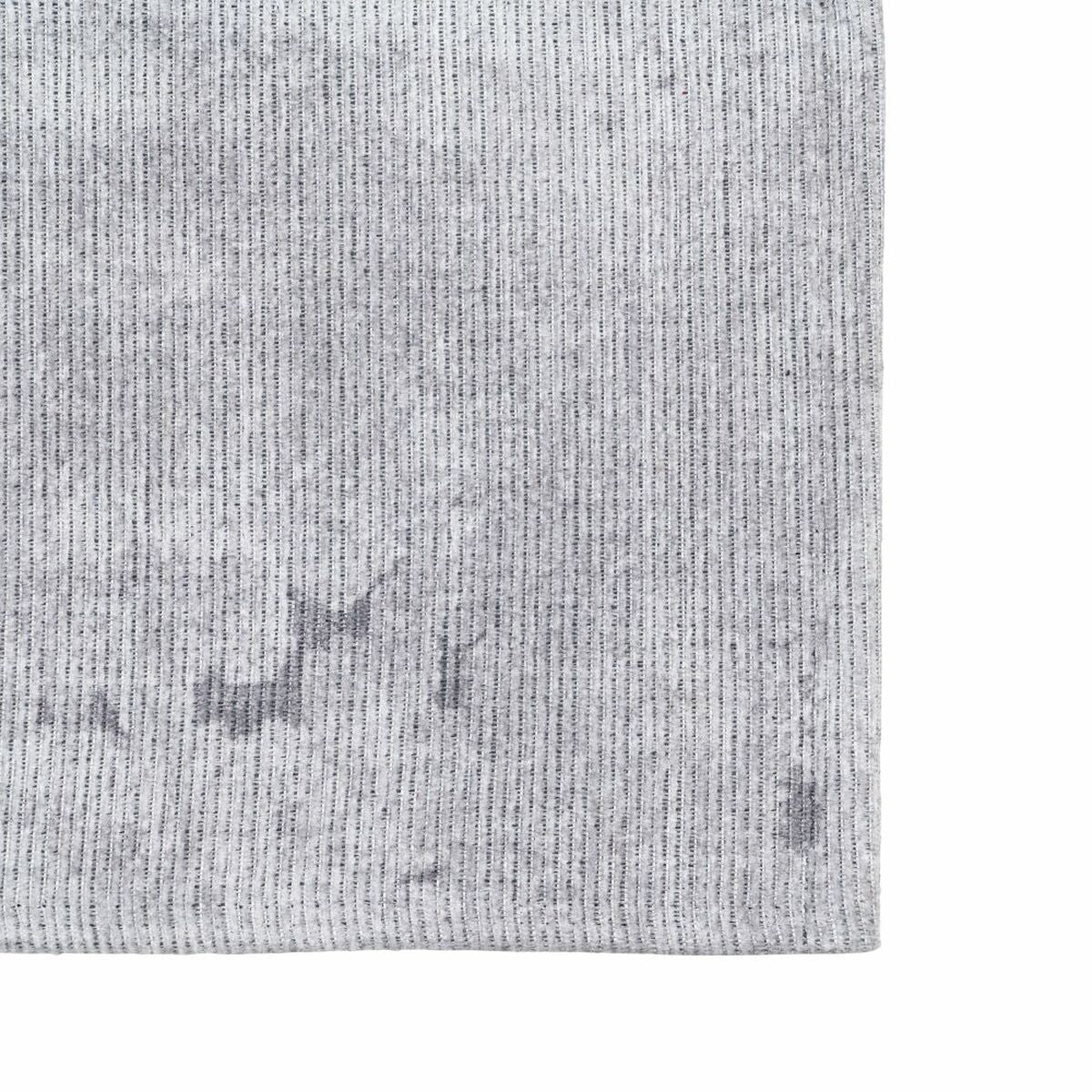 Carpet 80 x 150 cm Grey Polyester Cotton-3