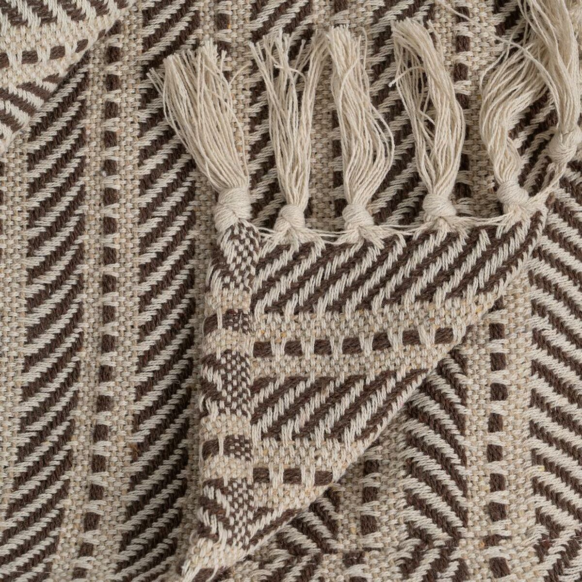 Blanket Beige 125 x 150 cm-2