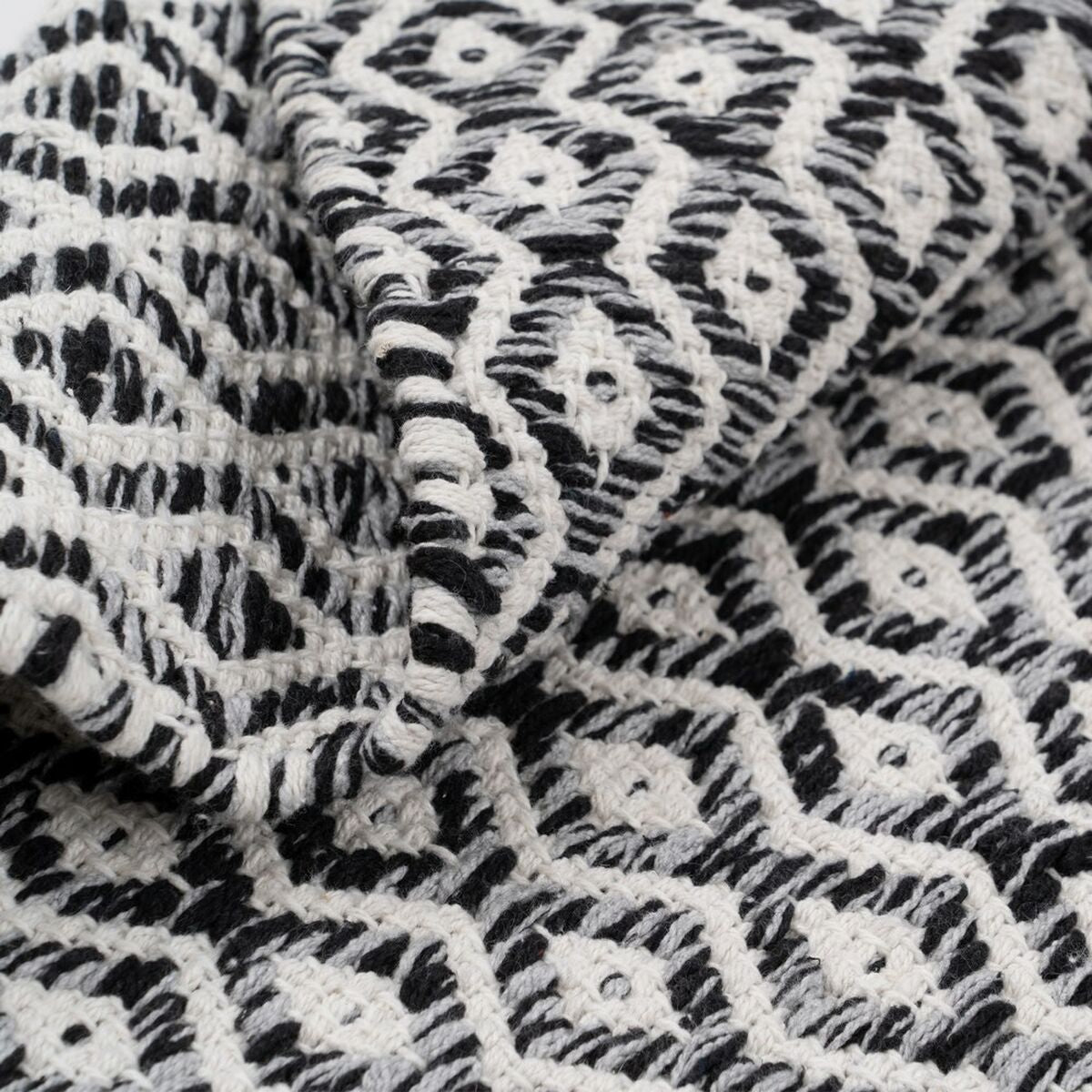Carpet Grey 70 % cotton 30 % Polyester 160 x 230 cm-2