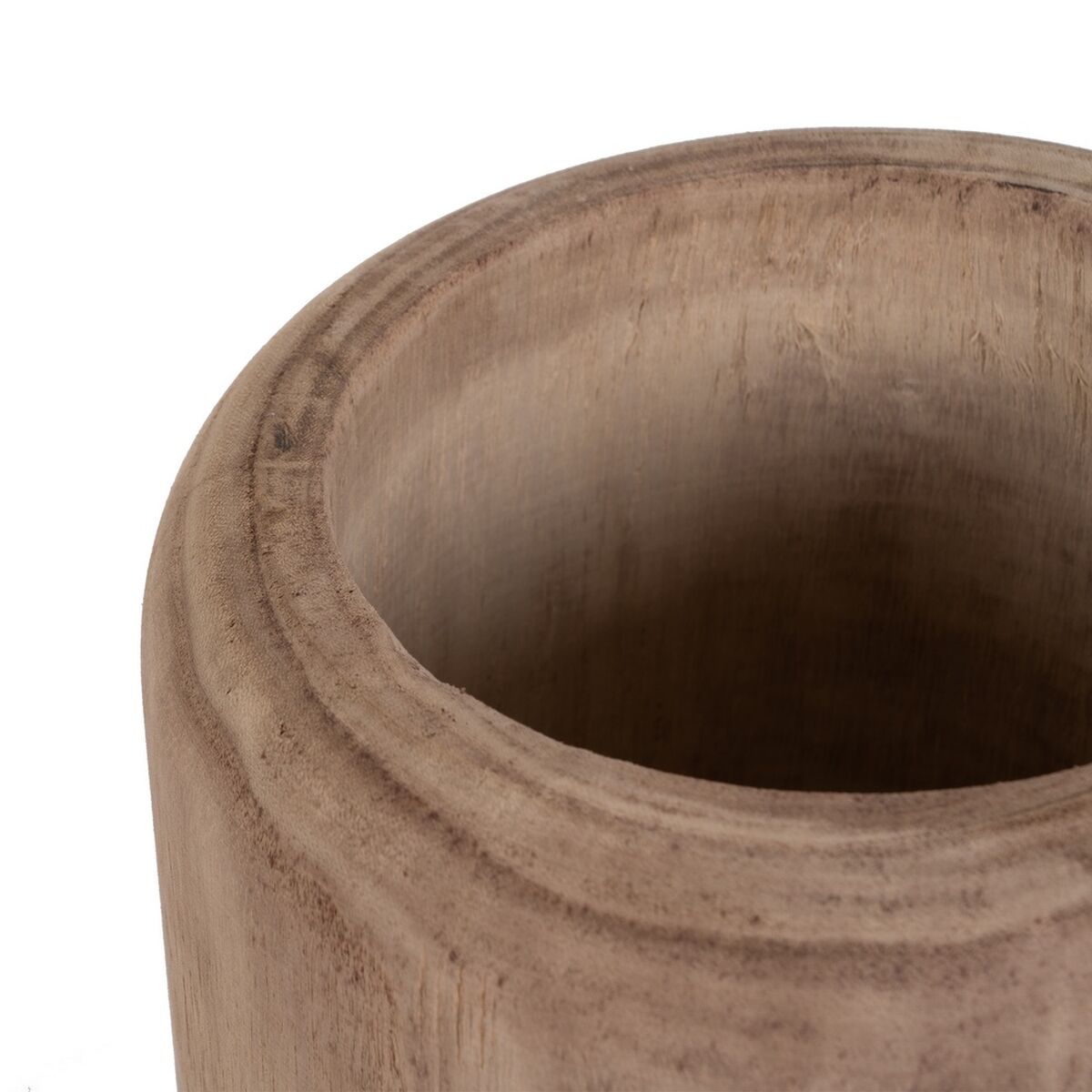 Vase Natural Paolownia wood 26 x 26 x 68 cm-4