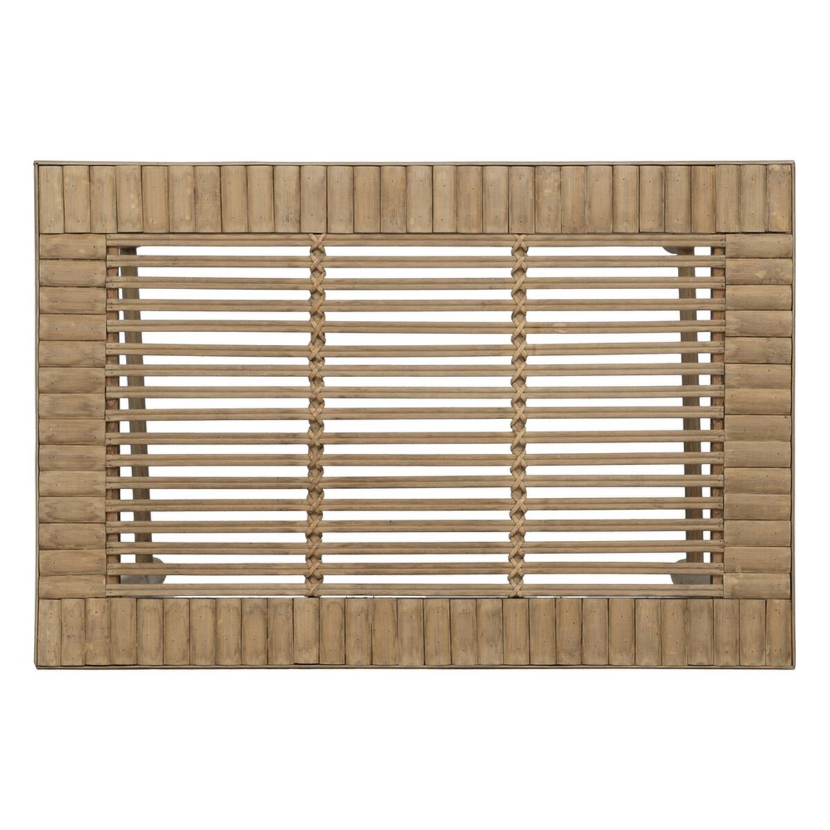 Side table Natural Bamboo 57 x 38 x 55 cm 45 x 32 x 47 cm 34 x 26 x 40 cm 3 Pieces (3 Units)-1