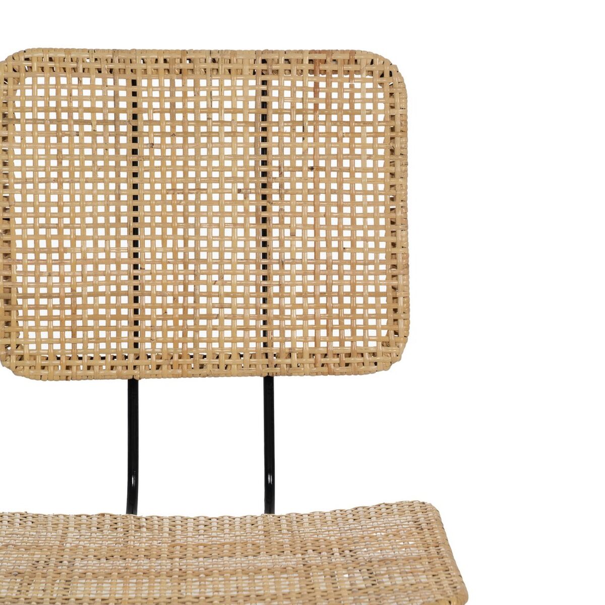 Dining Chair Black Natural-6