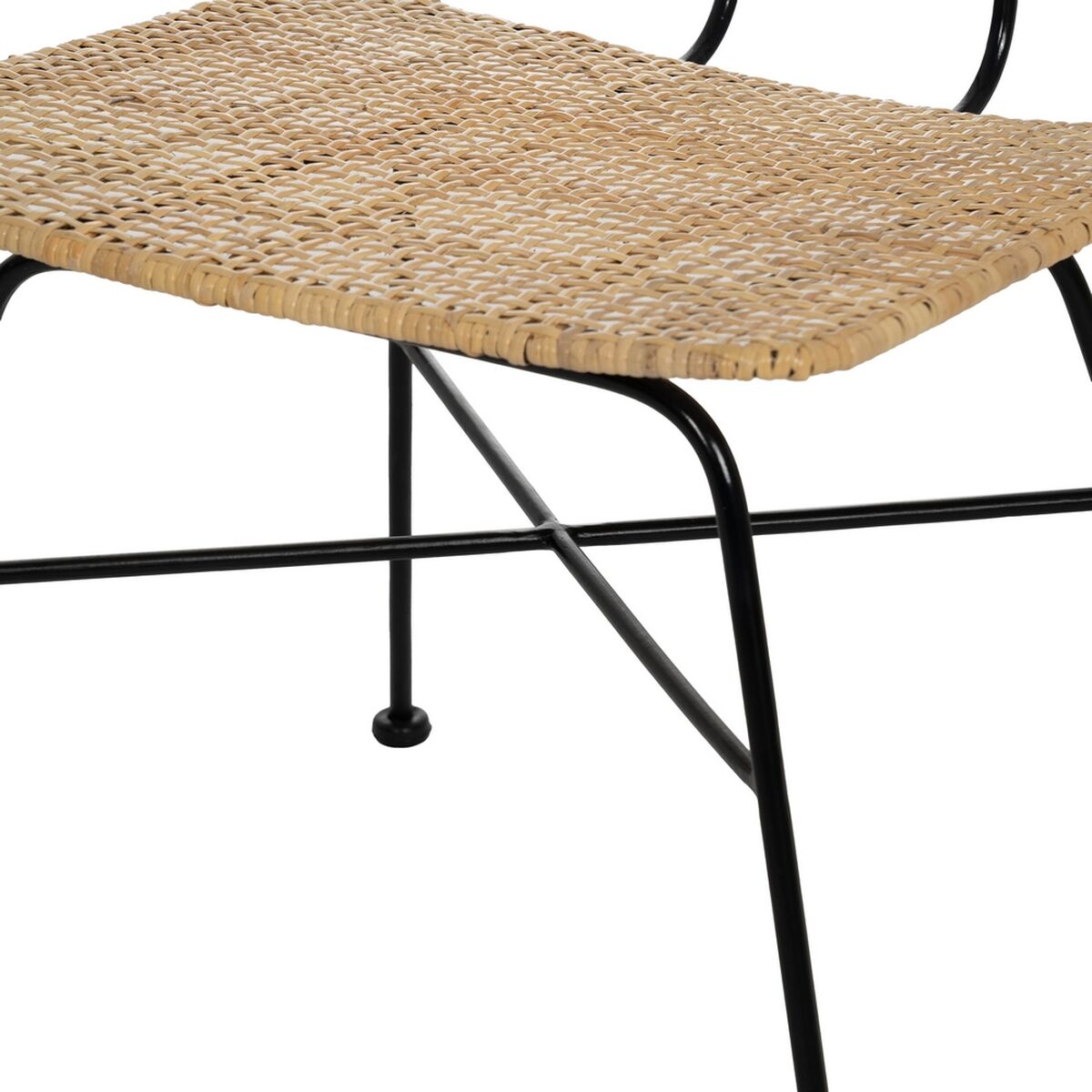 Dining Chair Black Natural-3