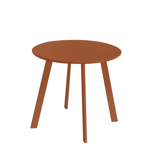 Table Marzia Terracotta Steel 50 x 50 x 44 cm-0