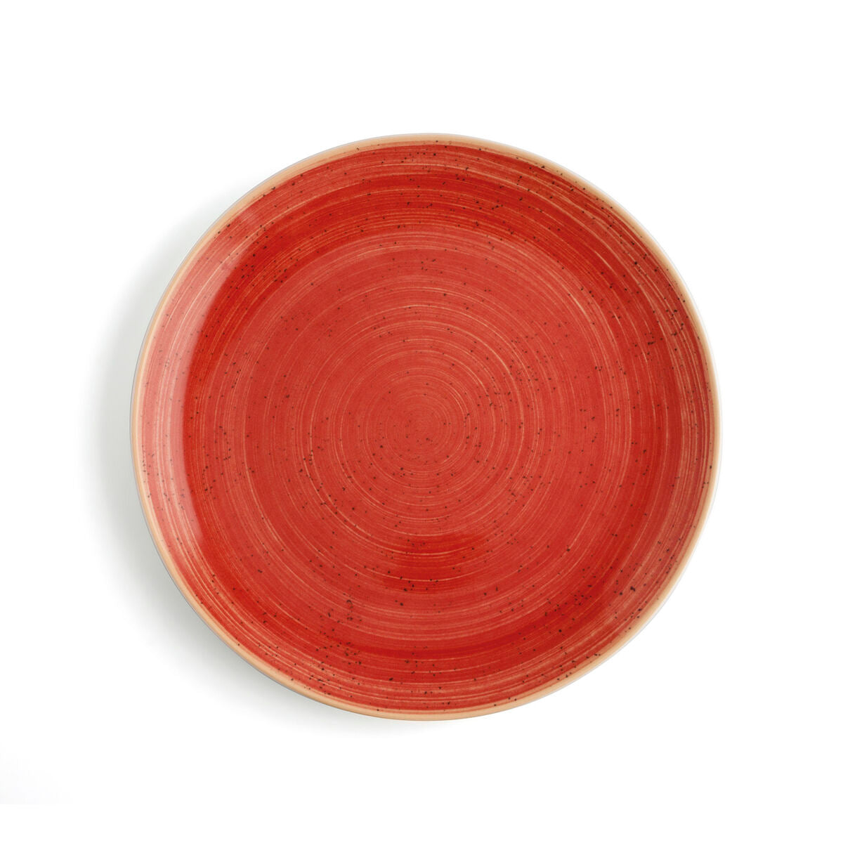 Flat plate Ariane Terra Ceramic Red (Ø 31 cm) (6 Units)-2