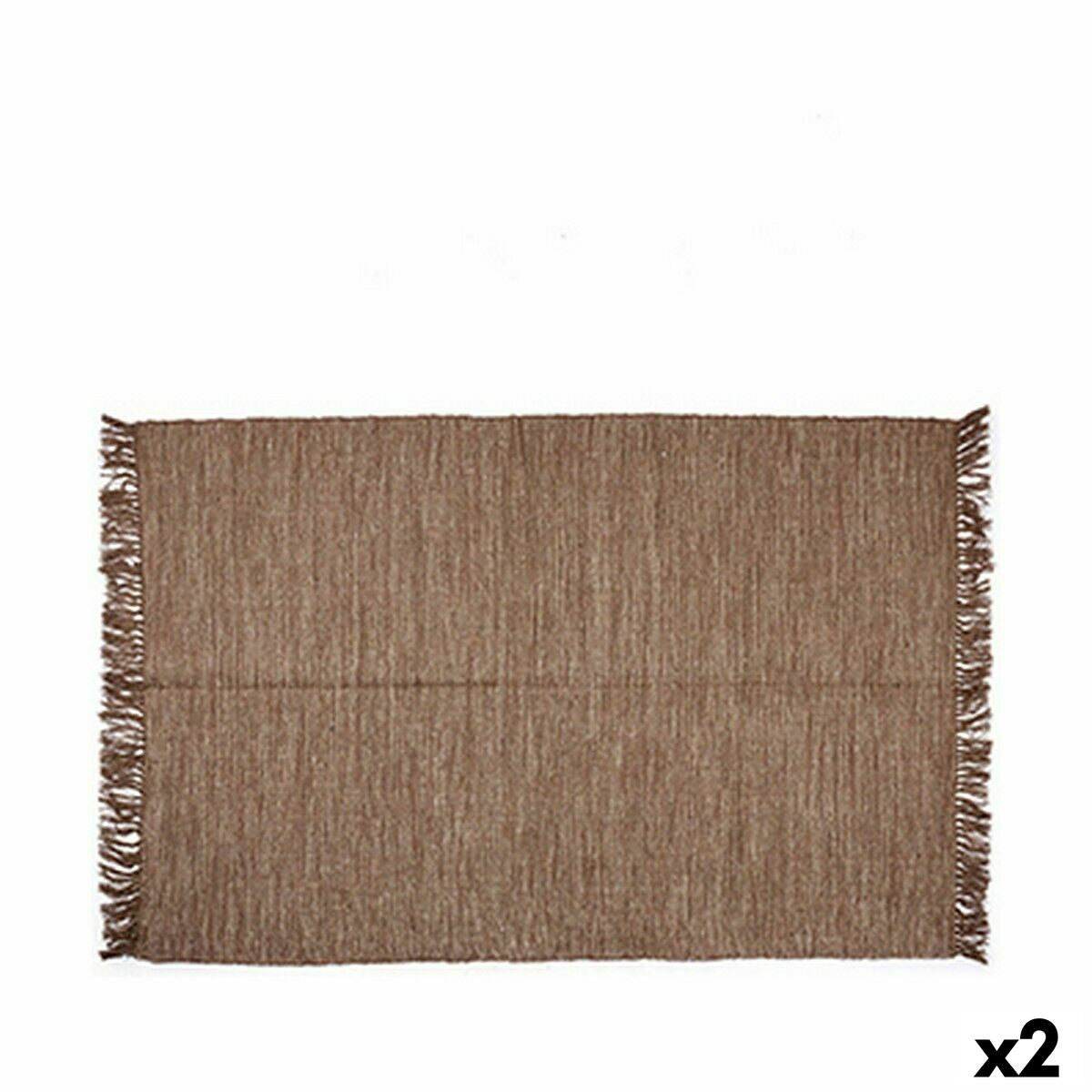 Carpet Brown 180 x 120 cm (2 Units)-0